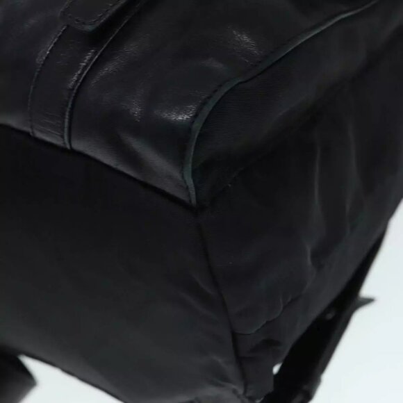 PRADA Backpack Nylon Black Auth 89322 - Picture 3 of 16